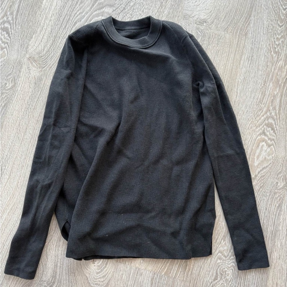 Lululemon Take It All In Cotton Blend Knit Women’s Sweater, Size 0